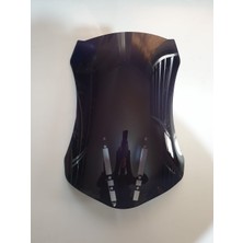 Motocam Zontes Zt 350 T2 Ön Cam 2025 Model 55CM Şeffaf Renkli 3mm