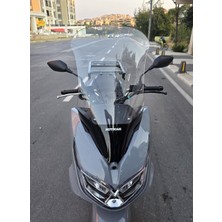 Motocam Motolüx Mcx 125 Ön Cam 2024-2025 Model 68CM Şeffaf Renkli 4mm