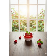 Çilek&vanilya Mum Cam Kap