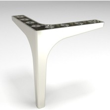 Nobel Ayak Güre, Beyaz, 16 cm