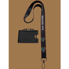 Staffy Kişiye Özel Eczacılık Temalı Yaka Ipi ve Kartlık