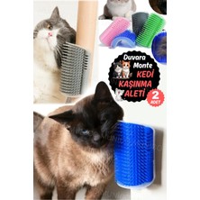 Normadia 2'li Kedi Yüz Tüy Bakım Fırçası, Masaj ve Temizlik Için Mükemmel Set