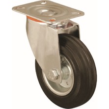 Nobel Tablalı Sanayi Teker, Ø100 Mm, Siyah, 75 kg