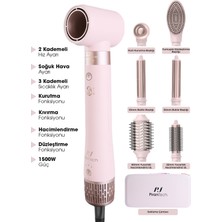 Özbience Airbreeze 6 Başlıklı Saç Şekillendirme ve Kurutma Seti