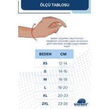 Bluewell Orthopedıcs Products Elastik Örme Sporcu Bilek Koruyucu Bandaj, Kompresyonlu El Bileği Desteği, Koşu Yoga Fitness Günlük Kullanım, Unisex