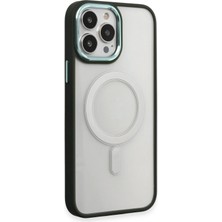 Kalites Kayem  iPhone 15 Pro Kılıf Room Magneticsafe Silikon - Köknar Yeşili Kaliteli 2026