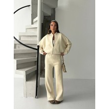 Savorzy Faye Fermuarlı Sweatshirt Eşofman Takımı