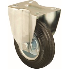 Nobel Maşalı Tablalı Sanayi Teker, Ø80 Mm, Siyah, 60 kg