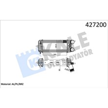 Intercooler Courıer Fıesta 1.5tdcı 1.6tdcı 2018 JT766K775BA JT766K775DA