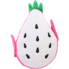 Normadia Ejder Meyvesi Şekilli Köpek Peluş Oyuncak 6X10 Cm, Eğlenceli ve Sevimli Tasarım