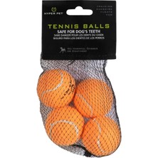 Normadia 4'lü Turuncu Mini Tenis Topu Seti, 4.5 Cm, Eğlence ve Spor Için Ideal