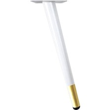 Nobel Ayak Padovata, Beyaz-Altın, Pvc, 29 cm