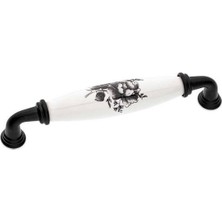 Nobel Zerrin Kulp, Mat Siyah, 32 246 (Siyah Çiçek Desen), 128 mm