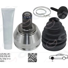 GVA Ön Aks Kafası Dış Sağ-Sol Mondeo 4 2007-2014 S Max Galaxy 2006-2015 1.6tdcı-2.0tdcı Volvo 560 1 T5 2013-2018 570 3 D3-D4 2010-2015 XC60 1 D3-D4 2009-2014 6G913A327LB 1504139 1727237