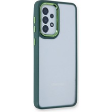 Kalites Kayem  Samsung Galaxy A53 5g Kılıf Dora Kapak - Haki Yeşil Kaliteli 2026