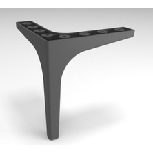 Nobel Ayak Güre, Siyah, 16 cm