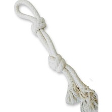 Normadia Köpekler Için Pamuk Ip Örgü Diş Ipi - 37CM, 1 Adet