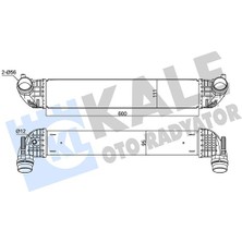 Intercooler Opel Astra K Intercooler Al/brz 600101111095 13356681 39109103 39185908
