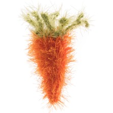 Normadia El Örgüsü Kedi Otlu Havuç Oyuncak, Eğlenceli ve Doğal Kedi Oyuncak