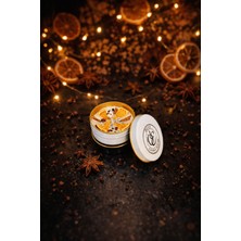 Portakal & Tarçın Metal Kutu Mum