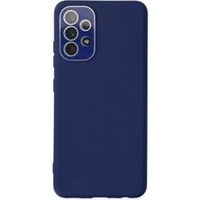 Kalites Kayem  Samsung Galaxy A33 5g Kılıf Lansman Glass Kapak - Sky Blue Kaliteli 2026