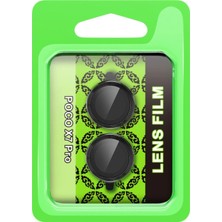 Kalites Kayem  Xiaomi Poco X7 Pro Raze Metal Kamera Lens - Siyah Kaliteli 2026