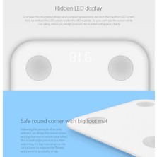 Xiaomi Mi Body Scale s400 Yağ Ölçer Fonksiyonlu  Bluetooth Vücut Analiz Baskülü