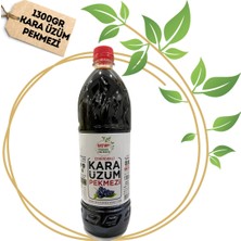 Baştan Yöresel Ahmetli Karaüzüm Pekmezi (1300gram)