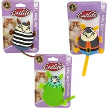 Normadia Renkli ve Eğlenceli Kediler Için Fare Oyuncağı, Hareketli ve Çekici Tasarım