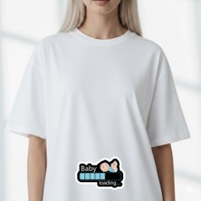 Etoile Studio Sevgili Kombini Unisex %100 Pamuklu Oversize Grafik Baskılı Bisiklet Yaka Tişört Prens
