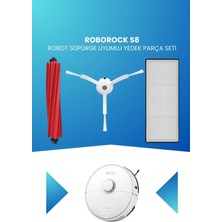 Electroll Roborock S8 Robot Süpürge Uyumlu Yedek Parça Seti