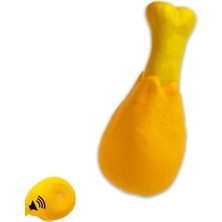 Normadia Sesli Plastik But Köpek ve Kedi Oyuncağı, Eğlenceli ve Dayanıklı Tasarım