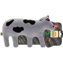 Normadia Yumuşak Peluş Inek Köpek Oyuncağı 20CM, Eğlenceli ve Dayanıklı Tasarım