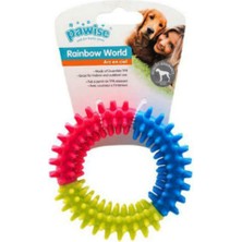 Normadia Renkli Köpekler Için Diş Kaşıma Oyuncağı, 9cm, Eğlenceli ve Dayanıklı