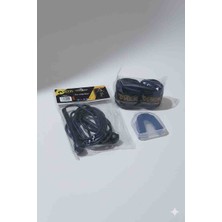 Evlium Profesyonel Fitness 3’lü Spor Seti – Atlama Ipi + Boks Bandajı + Dişlik