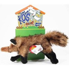 Normadia Sesli Peluş Tilki Köpek Oyuncağı, 35 Cm, Eğlenceli ve Yumuşak Tasarım