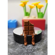 etkrtl Çikolata Dekoratif Obje - Kahve Köşesi - 7 cm