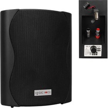 Pazarcan Magicvoice F-LHY4S 4" (10 Cm) Hat Trafolu Duvar Tipi Sütun Hoparlör (10W Rms / 150W Peak - Mp3 USB