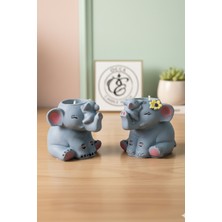 Sevimli Fil Mum (1ADET)