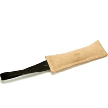 Normadia El Yapımı Deri Köpek Isırma Yastığı, 2x8-20 Cm, Dayanıklı ve Eğlenceli
