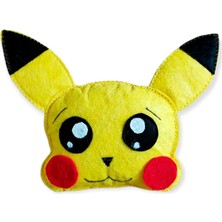 Normadia Şirin Pikaçu Kedi Oyuncağı ve Yastığı Seti, Naneli ve Zilli Tasarımlı