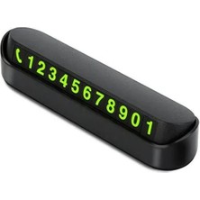 Fosforlu Otomobil Numaratörü Aç Kapa Numaratör Telefon Numarası Araba Park Tel Numaralık Telefonsuz Araç Bağlanır