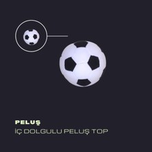 Normadia Yumuşacık Siyah-Beyaz 11 cm Kedi Peluş Top Oyuncağı