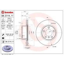 Brembo Fren Dıskı On Bmw F20 F21 F30 F31 F34 F32 F33 F36 34116792217 (2 Adet)