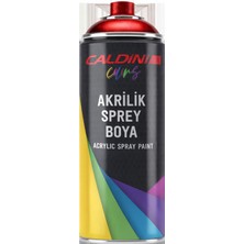 Caldini Metalik Kırmızı Sprey Akrilik Boya