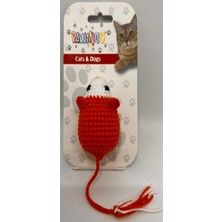 Normadia Sevimli Amigurumi Fare Oyuncak, Yumuşak ve Renkli Tasarım