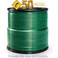 Kondel Aydınlatma 50 Metre Rg6-U6 Tv Kablosu – Yüksek Kaliteli Anten & Uydu Kablosu