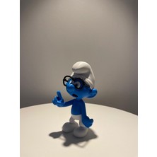 Ekol 3D Gözlüklü Şirin Dekoratif Biblo 13,5CMX8CM