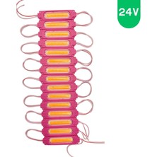 Powerr Led Aydınlatma 20 Adet 24 Volt 2 Watt Pembe Cob LED Modül IP65
