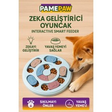 Normadia Yavaş Besleyici Köpek Oyuncağı, Zeka ve Eğlence Için Mavi